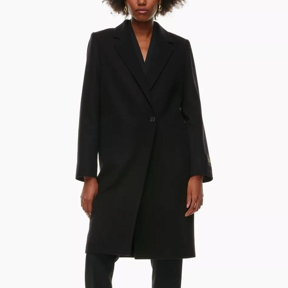 Aritzia Babaton Stedman Coat in black, size 2XS - Picture 1 of 8